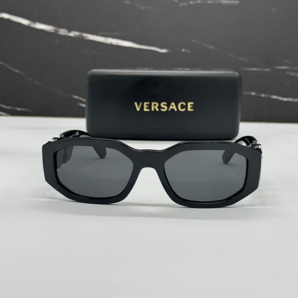 NEW MOD 4361 5422/87 VERSACE WOMEN SUNGLASSES VE4361 5422/87 BLACK VE4361 - Picture 4 of 12